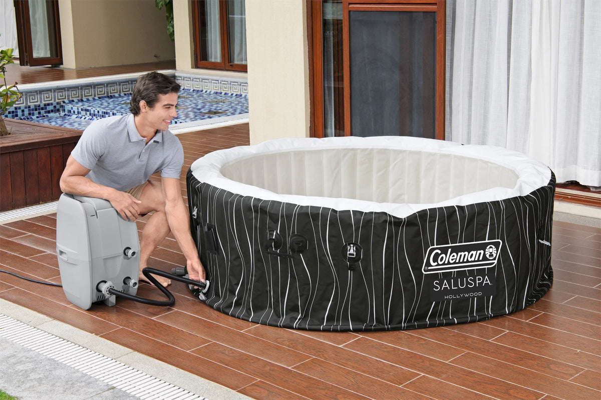 Inflatable Hot Tub with LED Lights T724400