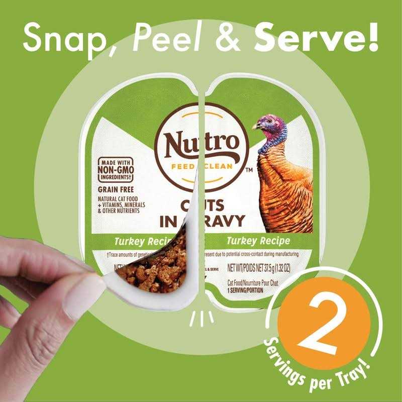 Grain Free Turkey Cuts in Gravy Wet Cat Food Y367802