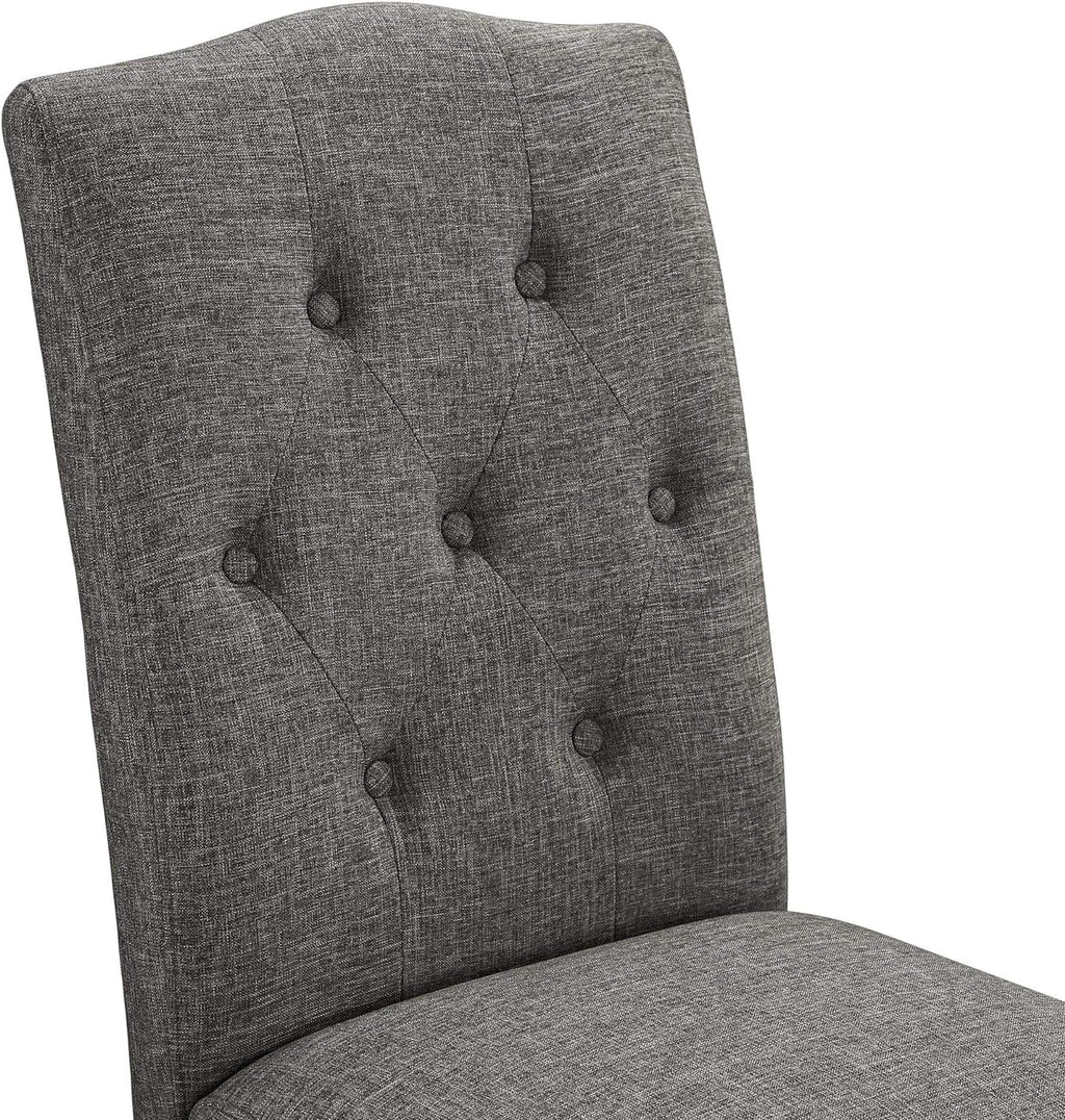 Gray Upholstered Dining Chair E812538