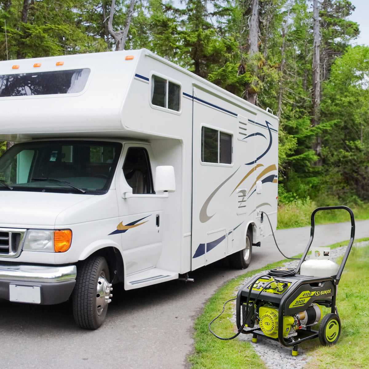 4100-Watt Portable Propane Generator O4140