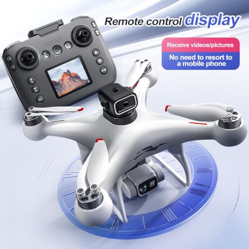 Screen Display Remote Control Dual Camera 360 Degree Flip FPV Drone Y696999