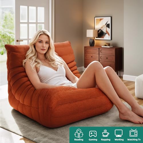 Grey Memory Foam Bean Bag Chair L601