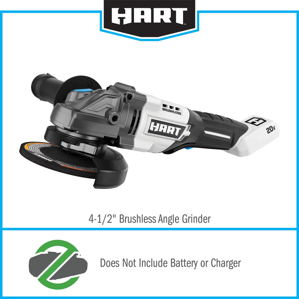 20-Volt Brushless 4-1/2-inch Angle Grinder/Cutoff Tool S6963