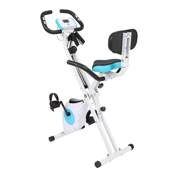 White Folding Exercise Bike W647
