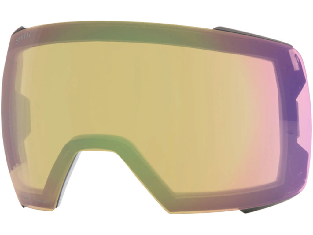 Smith I/O Mag Xl Low Bridge Fit Googles, ChromaPop Photochromic Rose Flash, Blac W18520