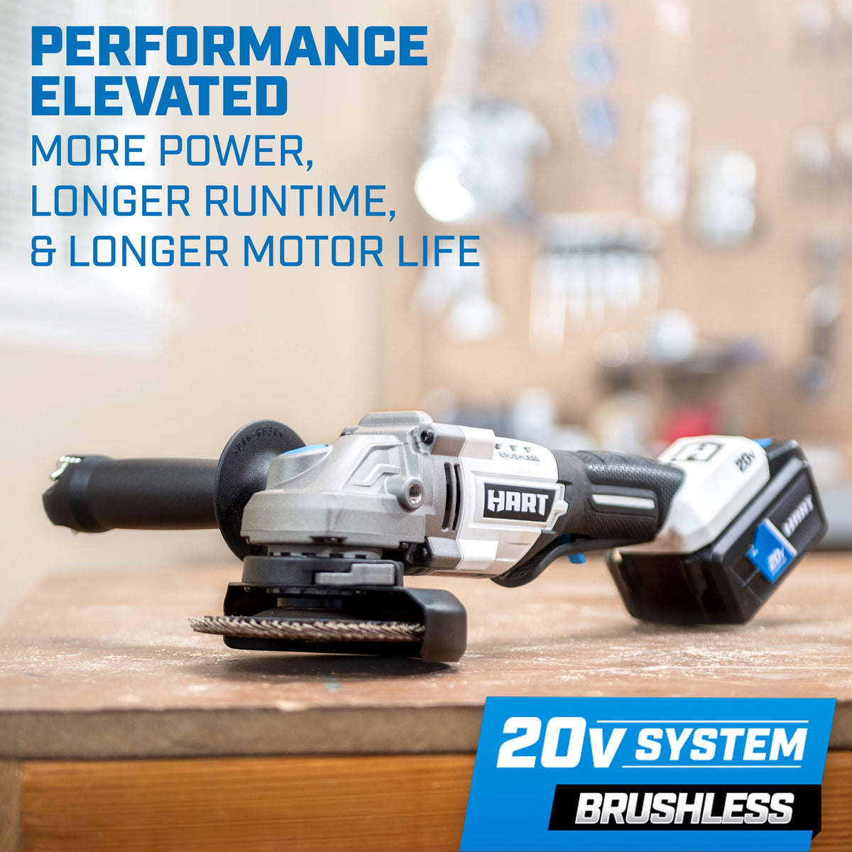 20-Volt Brushless 4-1/2-inch Angle Grinder/Cutoff Tool S6963