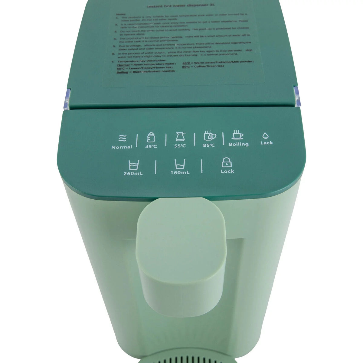 Electric Kettles 3L Tank Green V639735