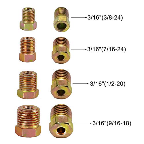 3/16 Copper Coated Brake Line Tubing Kit N115