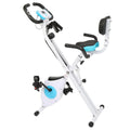 White Folding Exercise Bike W647