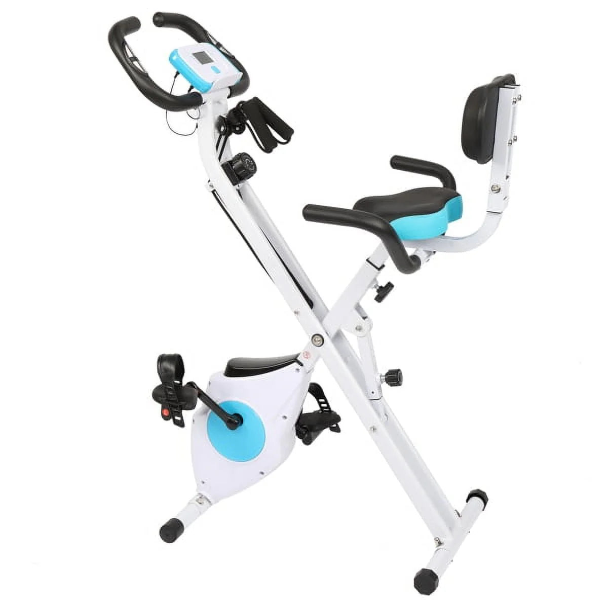 White Folding Exercise Bike W647