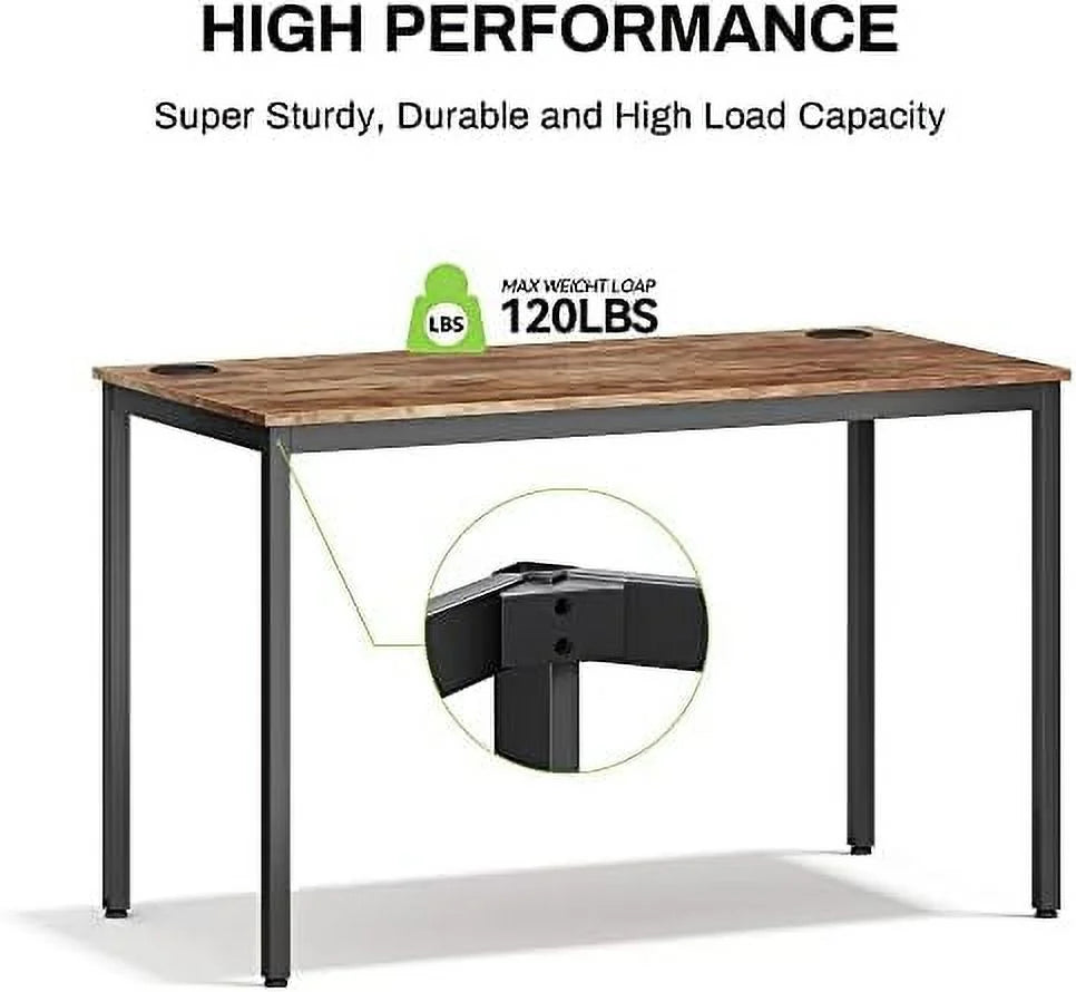 47 inch Teak Computer Desk I8052