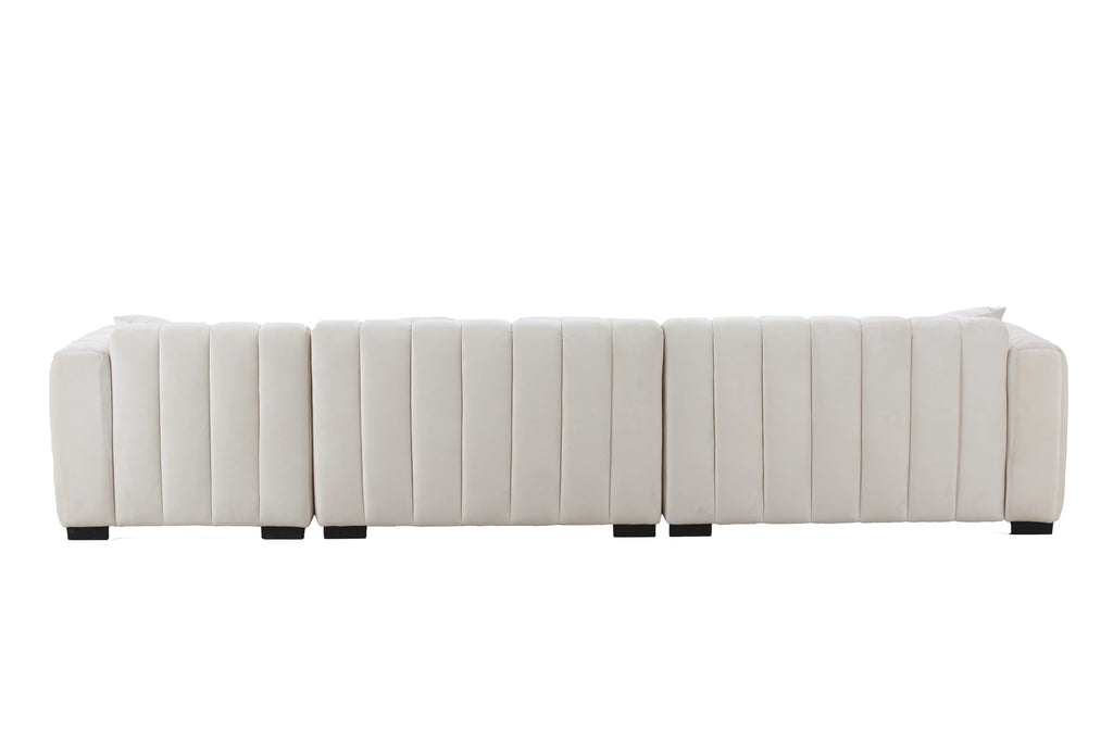 L-Shape Sectional Sofa with Right Chaise V26919