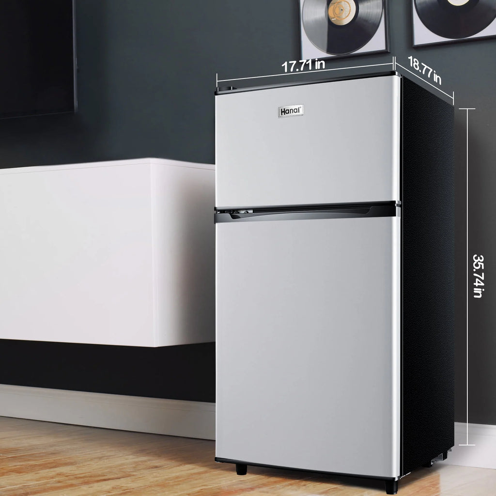 3.5 Cu ft Two Door Mini Fridge F720929