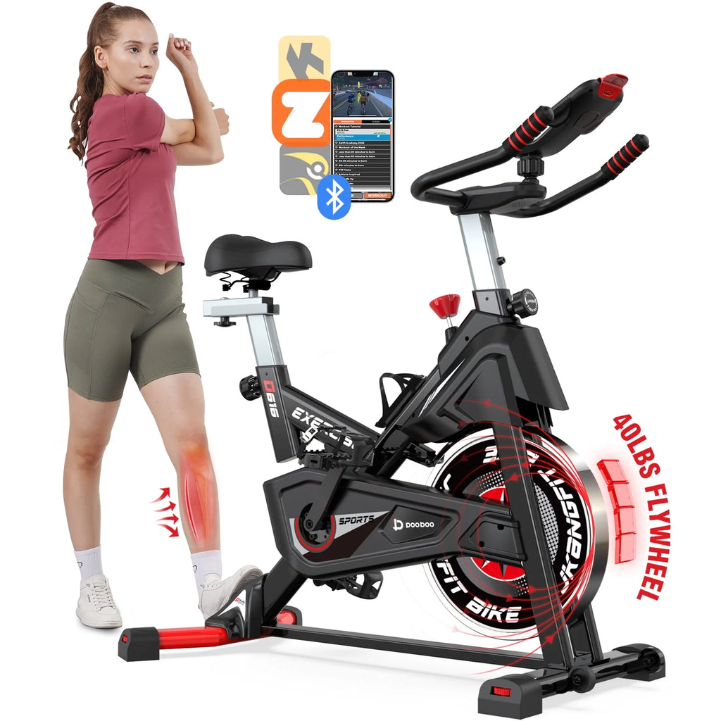 Indoor Cycling Bike with Silent Magnetic Resistance N589