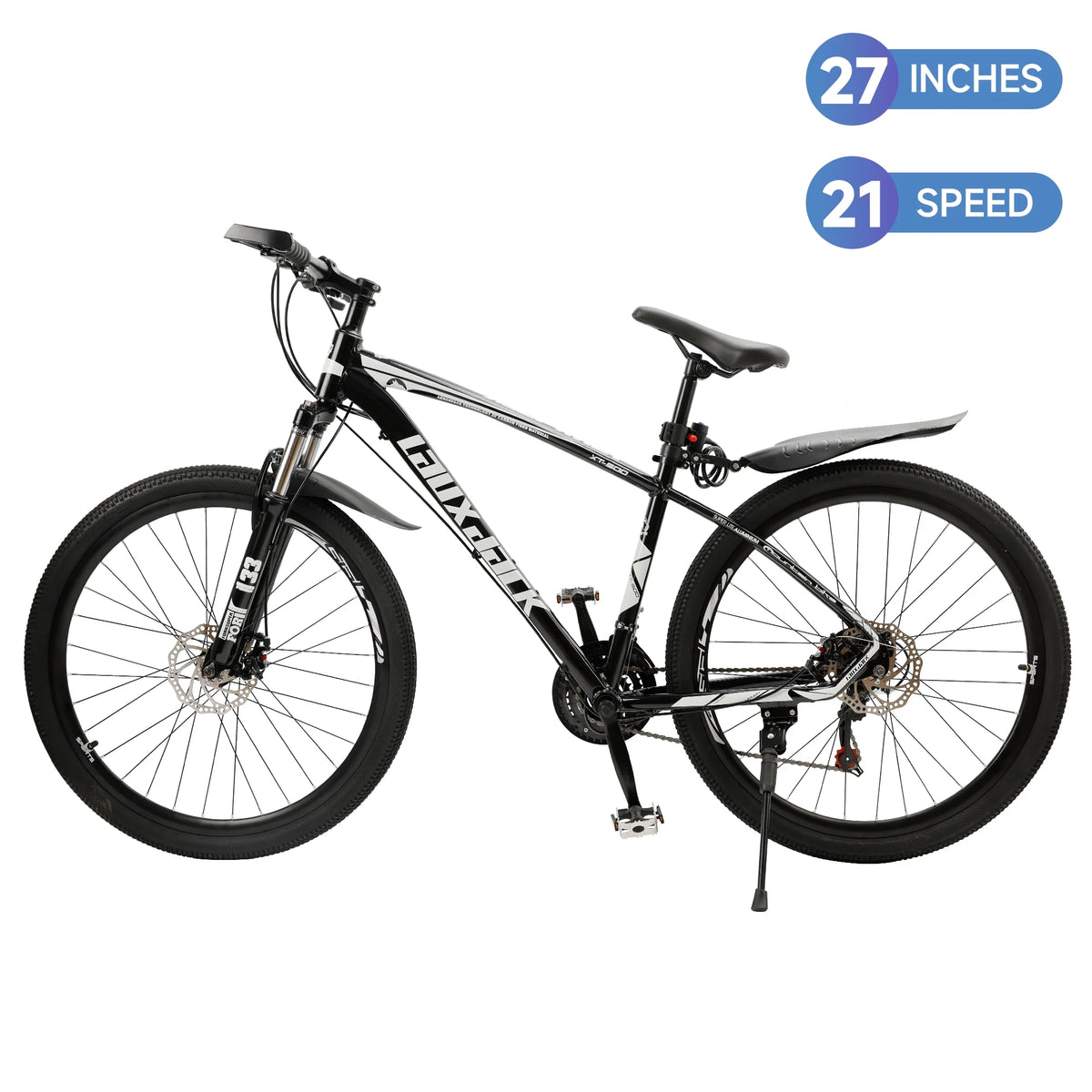 Full Suspension 21 Speed 27.5 inch Dual Disc Brake Mountain Bike Y256004