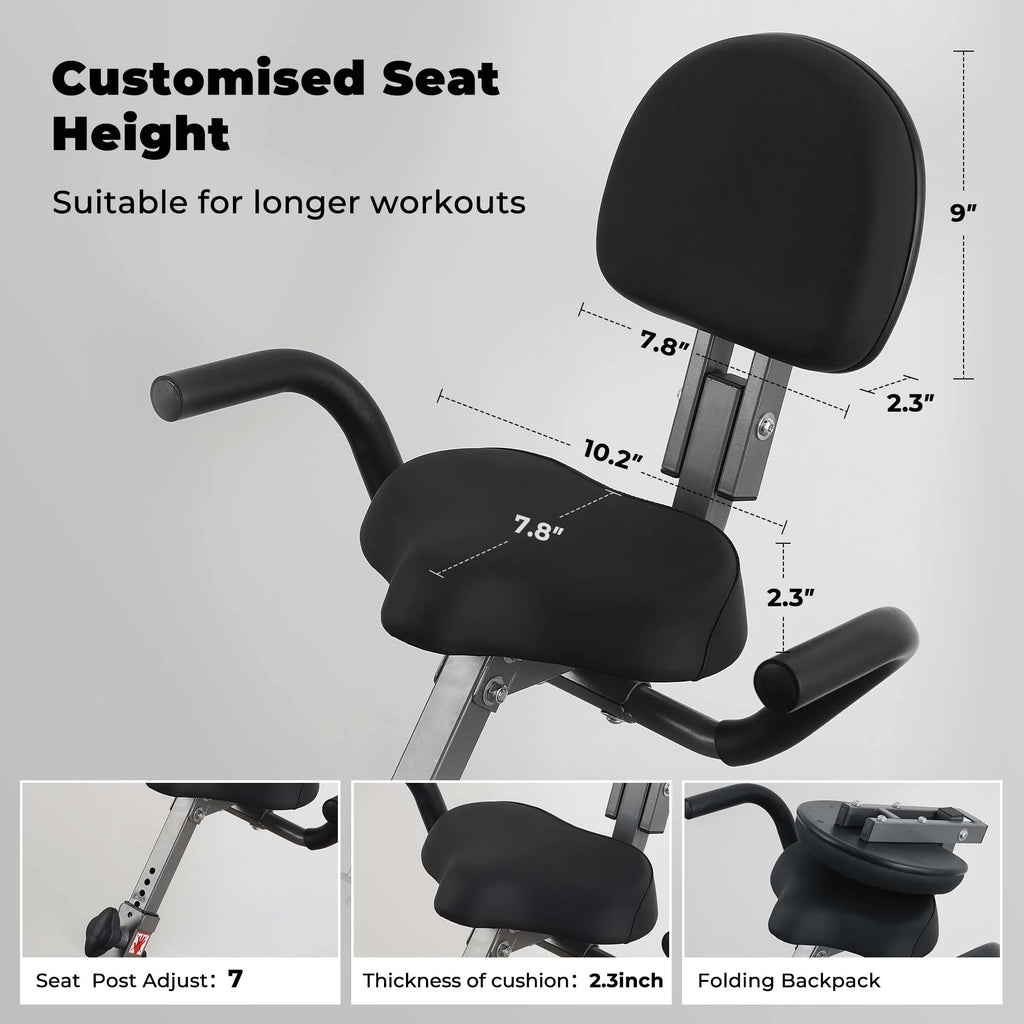 Folding 3-in-1 Recumbent Exercise Bike S694525