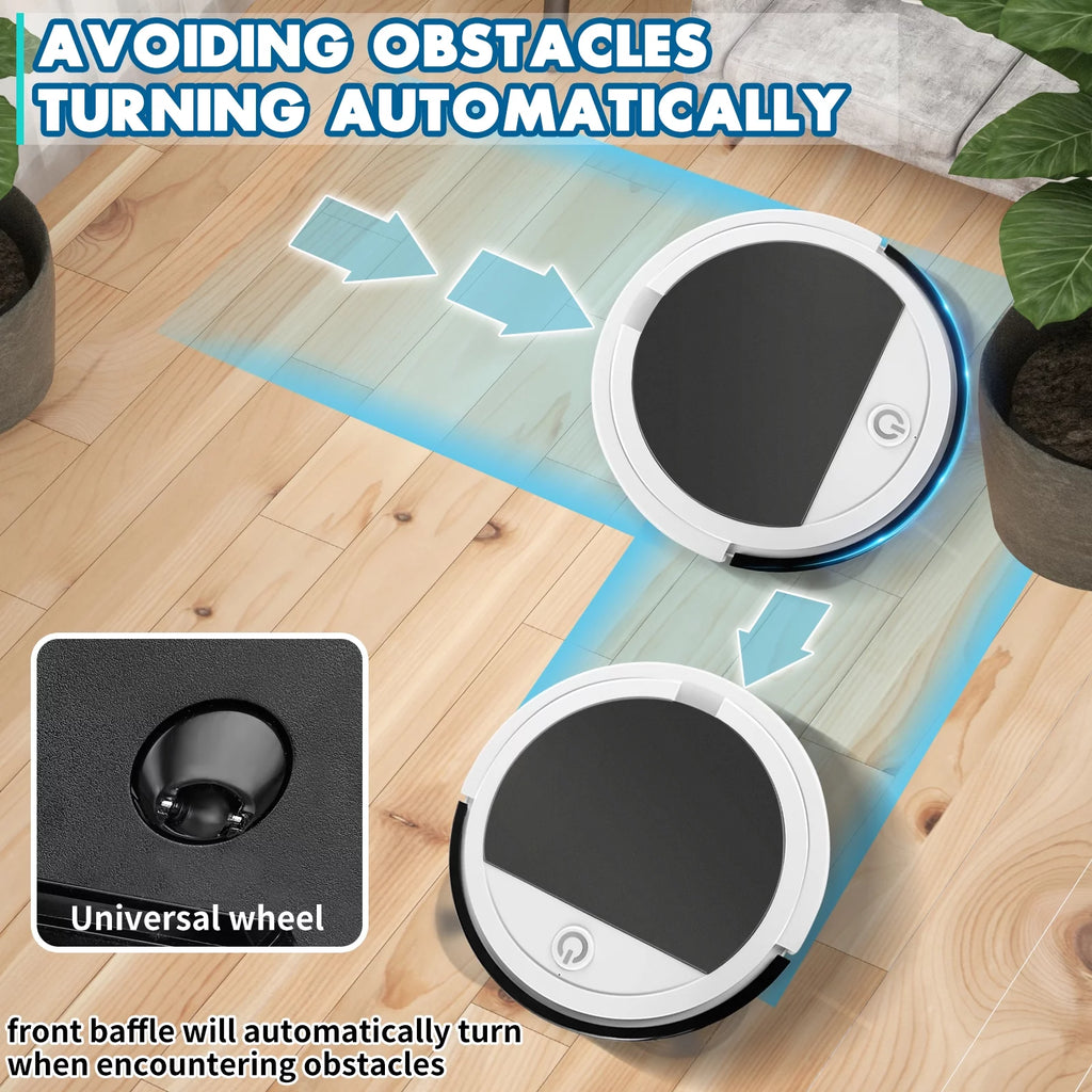 Robot Vacuum Cleaner with Remote Control, 2000Pa D402