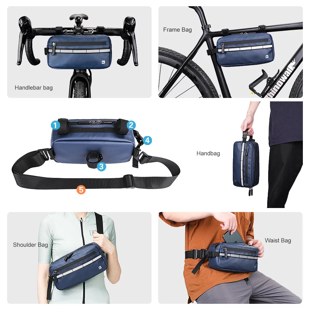 Waterproof Bike Handlebar Bag Q8068