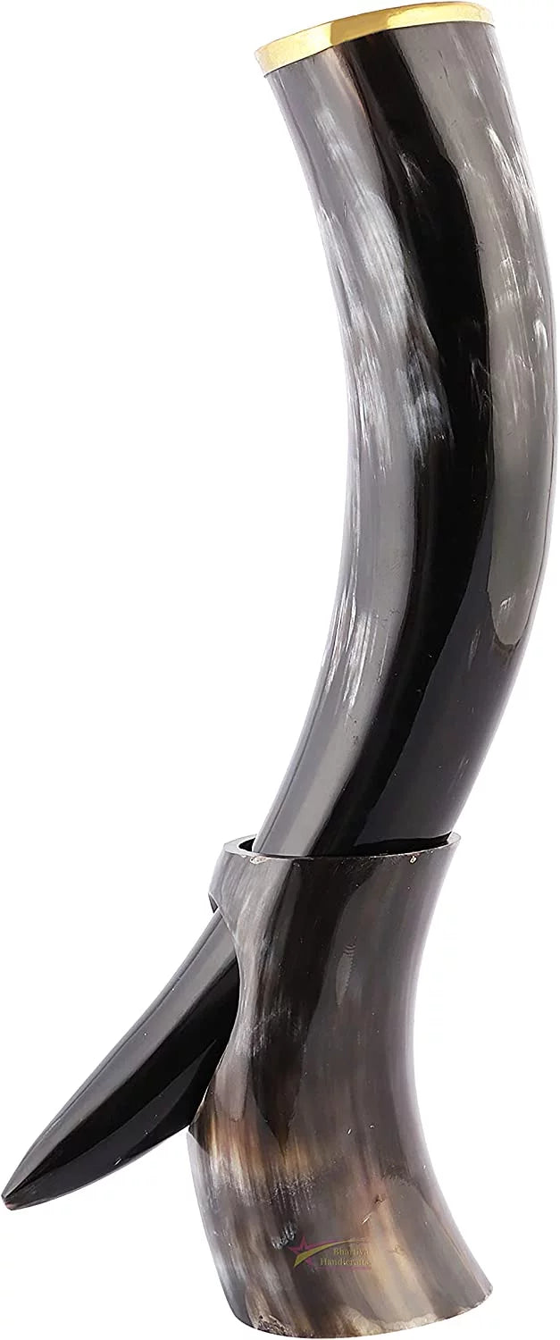 Viking Drinking Horn with Stand 4 pk N76650