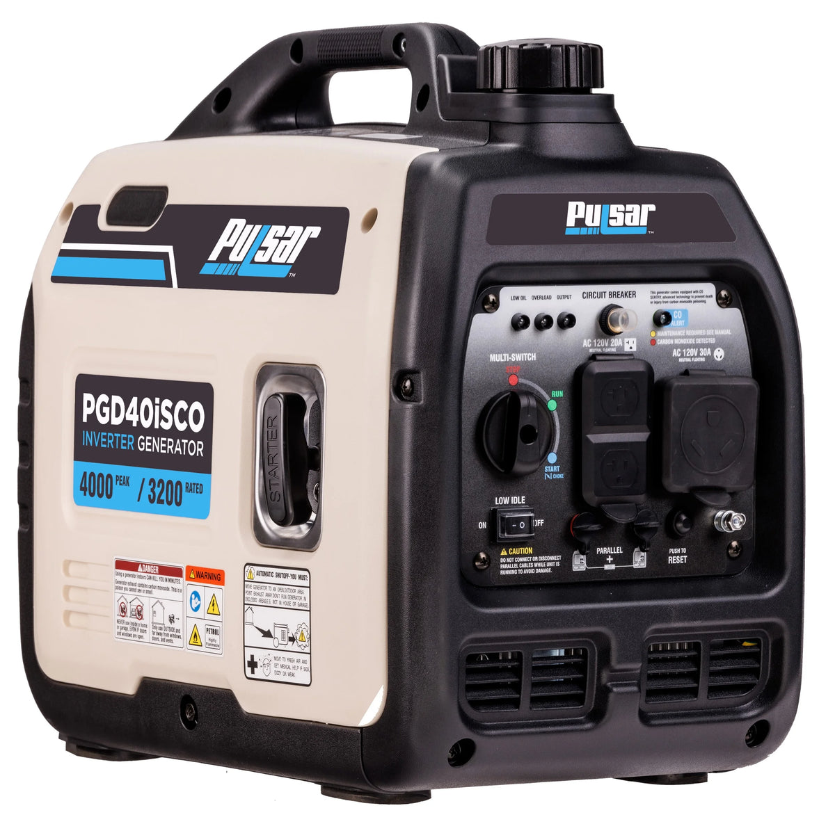 4000-Watt Super Quiet Gas Powered Inverter Generator K93197