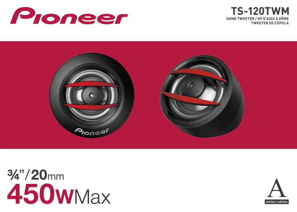 Polyimide Dome Tweeters 100W RMS 450W Peak Power R922274