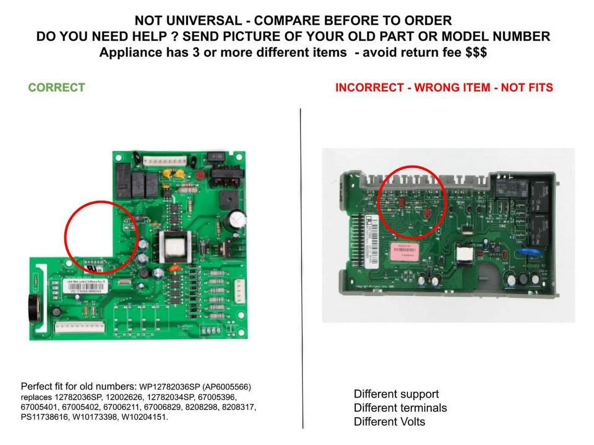 Electronic Control Board B56258