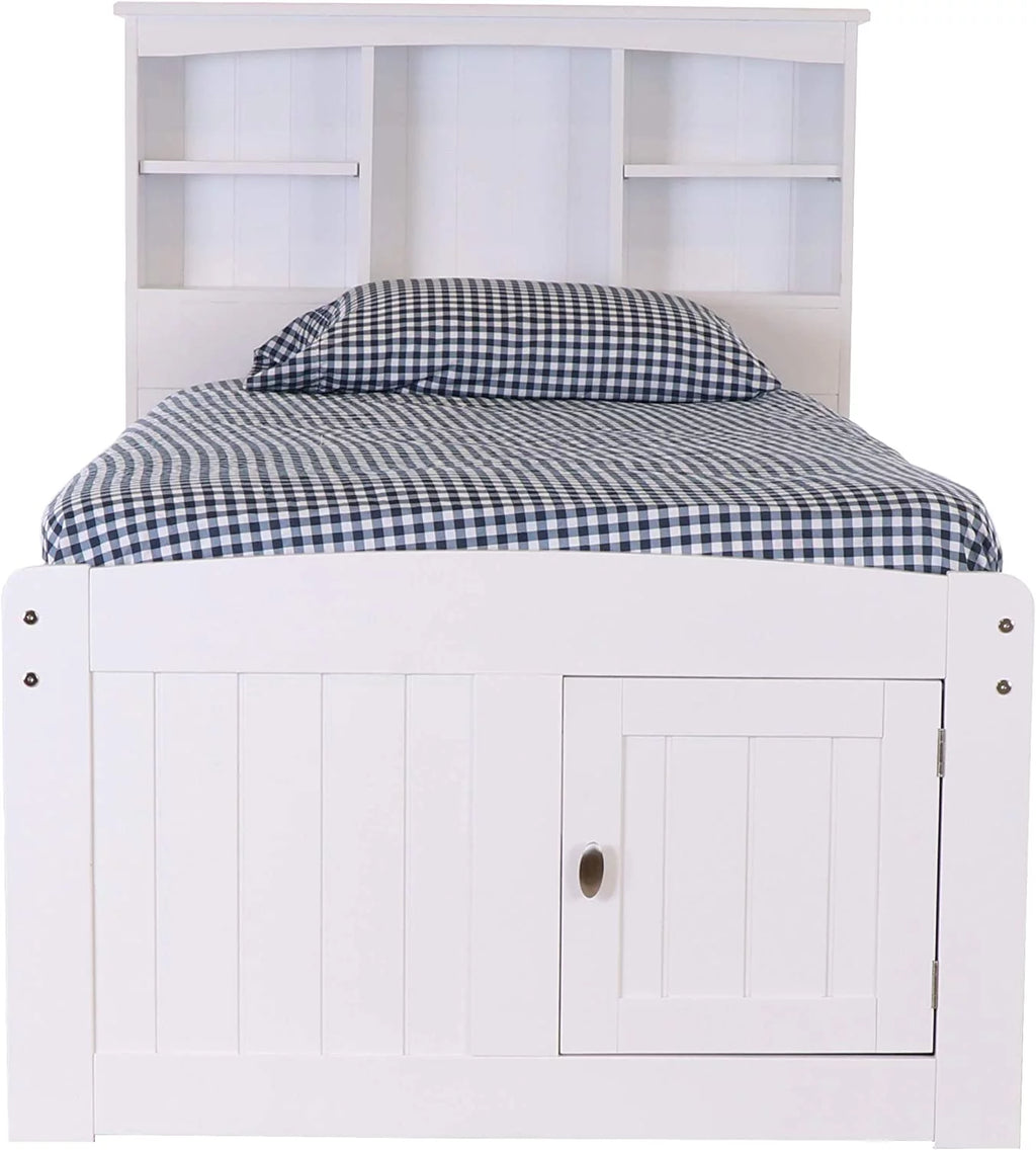 Full Size Bed Frame with Headboard and 6 Drawers K63260