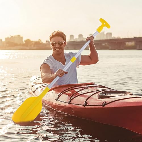 2Pcs Telescopic Kayak Paddle Plastic Aluminum Alloy Y202