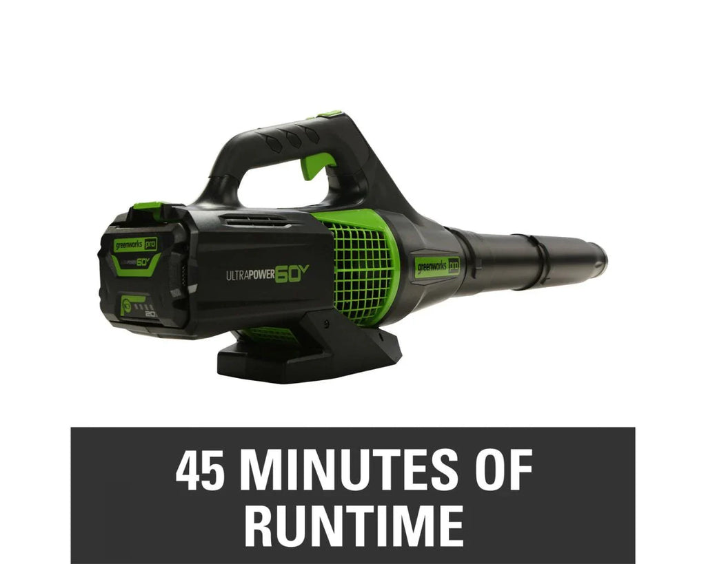 60V 450 CFM 125 Mph Cordless Leaf Blower with 2.0Ah Battery & Charger Q730