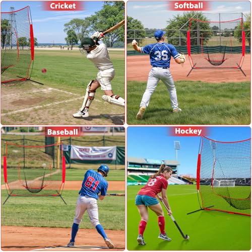 7'x7' Baseball Softball Practice Net with Carry Bag U5399