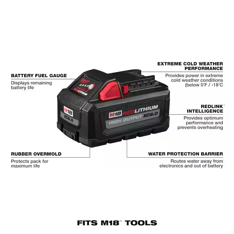 18-Volt Lithium-Ion 6.0Ah Battery Pack (2-Pack) H776
