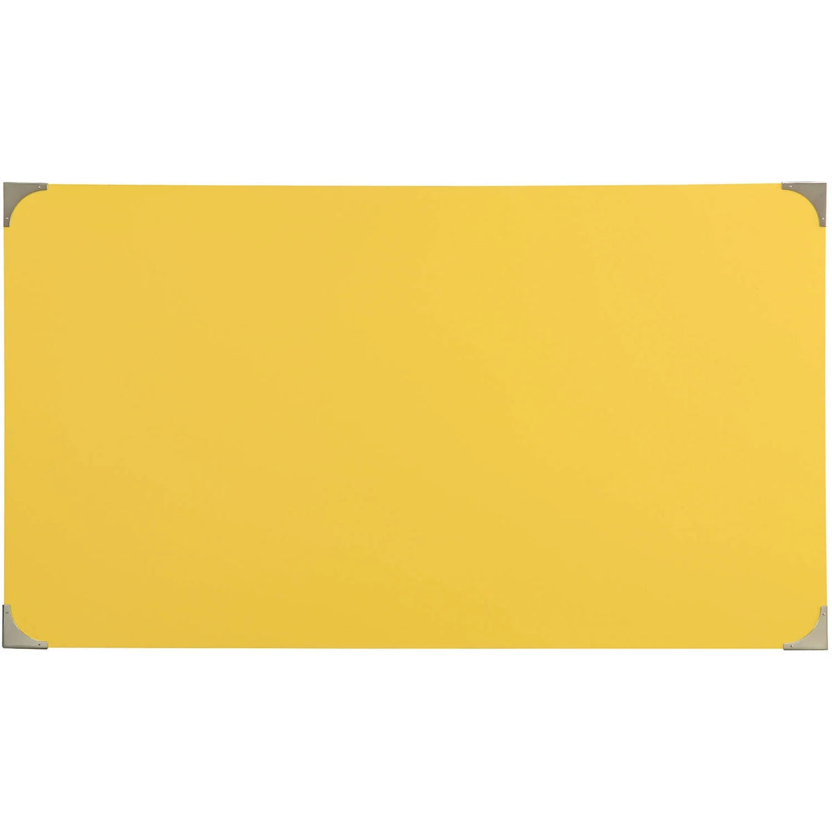 Banana Yellow Wood Writing Desk with Drawers K7801