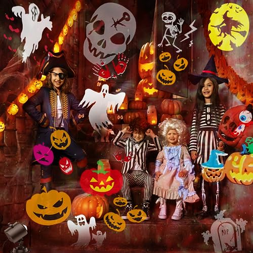 Halloween Projector Lights 8 Patterns W59697