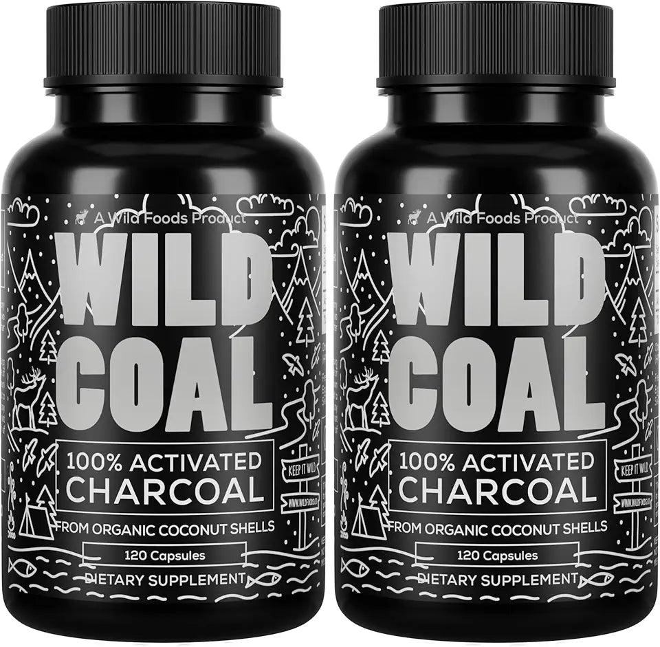 Activated Charcoal Capsules 120 Capsules C715673