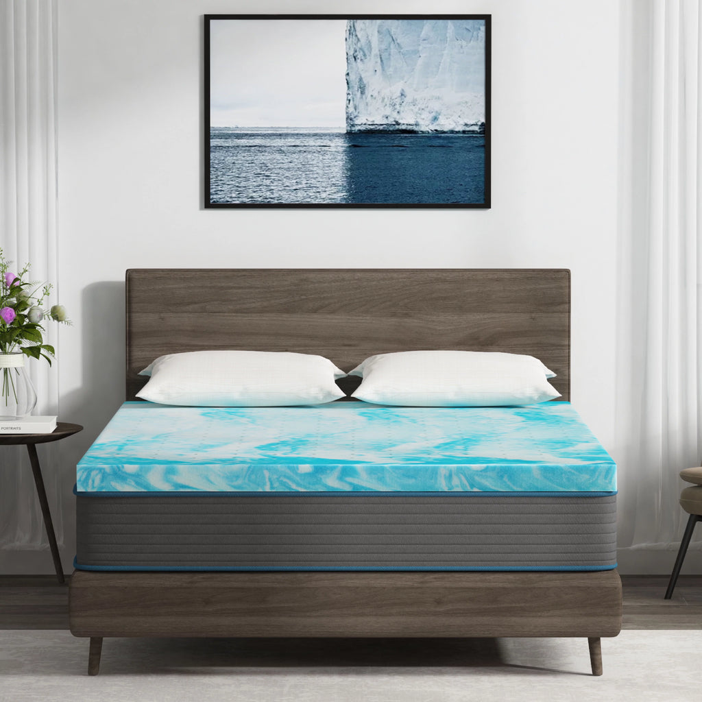 2 inch Cooling Gel Memory Foam Mattress Topper S515631