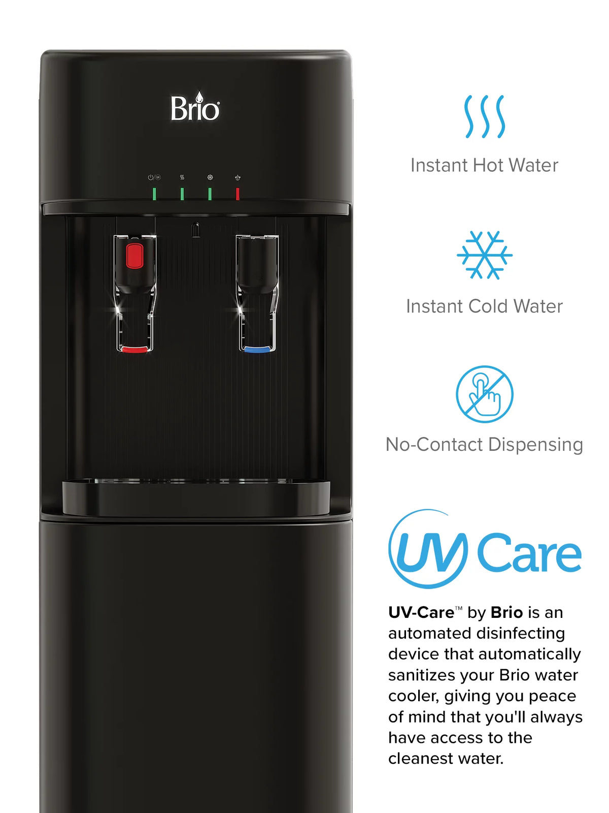 Bottleless Water Dispenser 4-Stage Filtration Hot & Cold U461