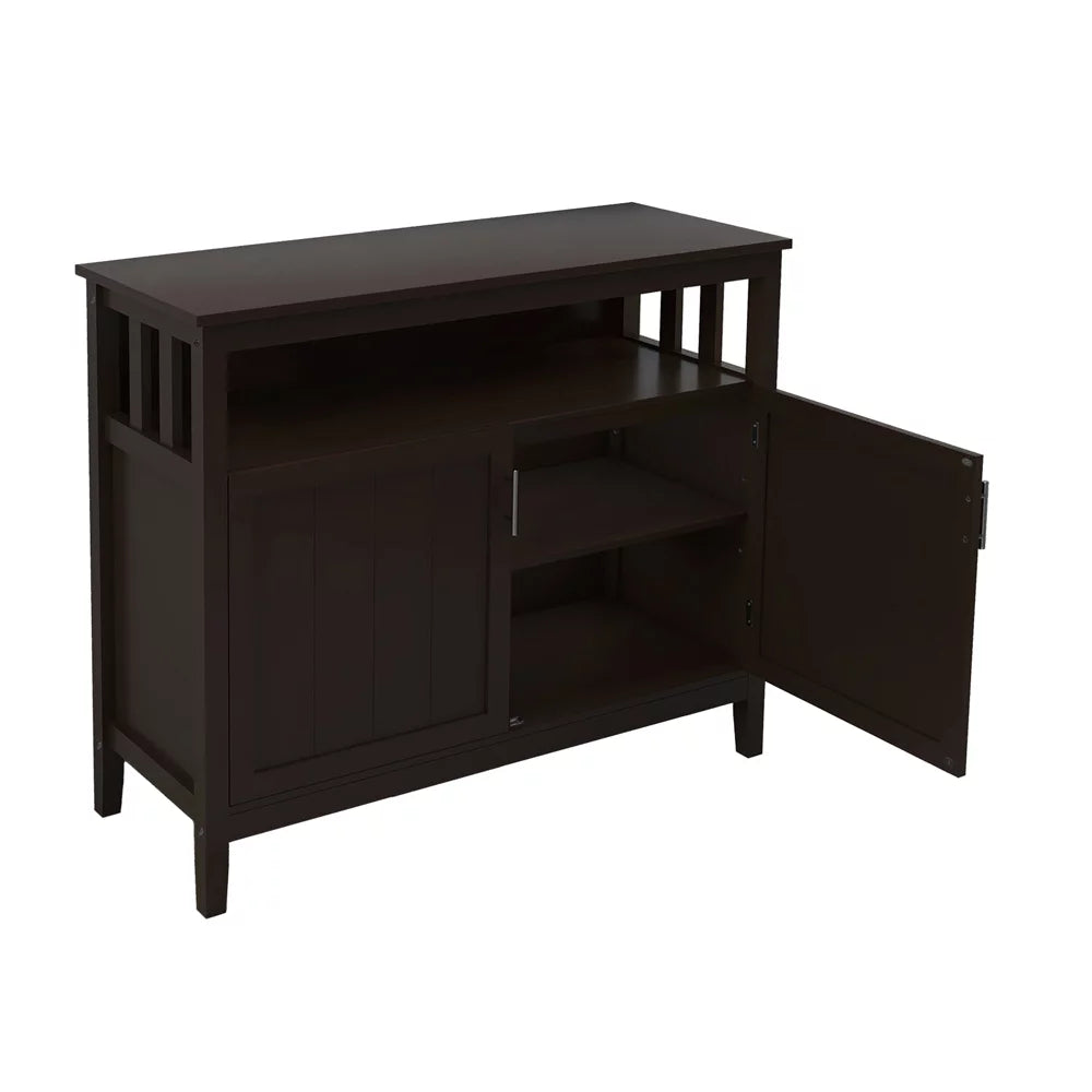 Buffet Cabinet with 2 Doors and Adjustable Shelf Z6307