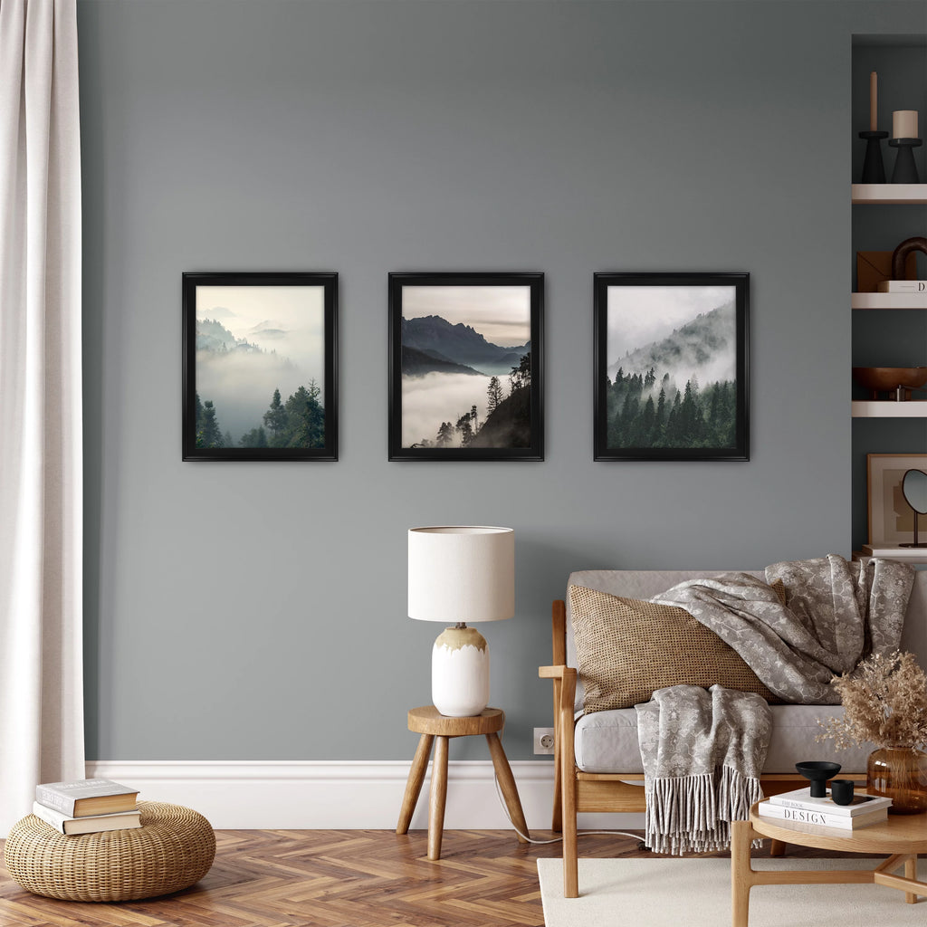 Black 16"x 20" Poster Frame Set of 3 K577