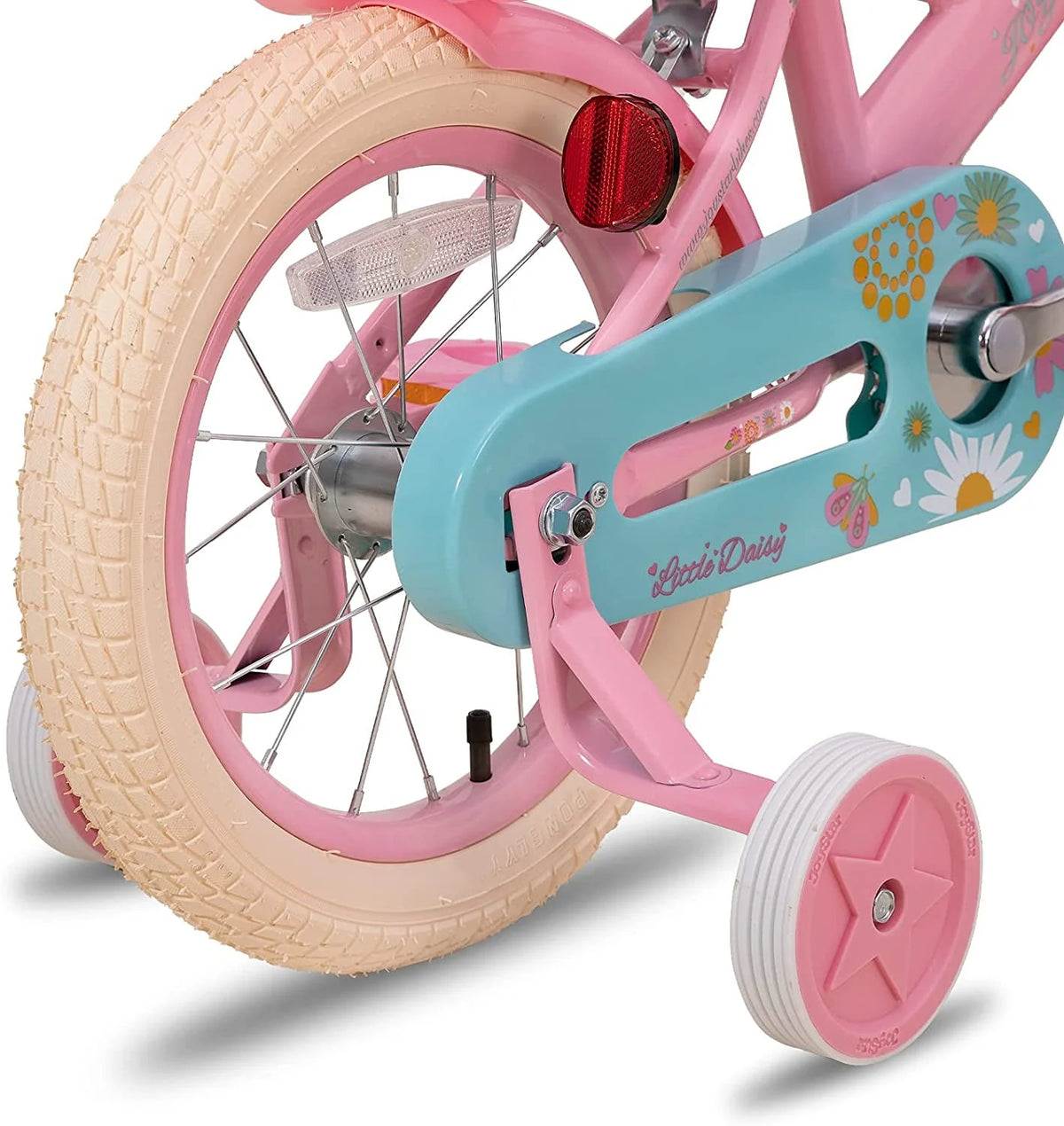 14 Inch Kids Bike with Training Wheels Blue J32613
