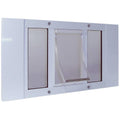 Aluminum Sash Window Pet Door Q654