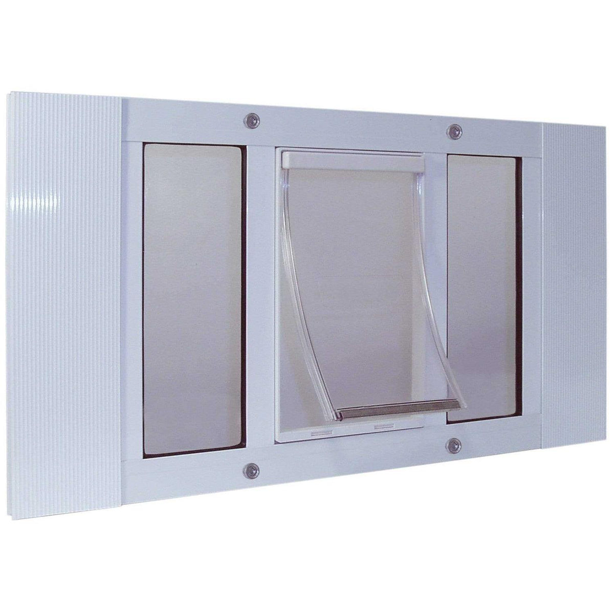 Aluminum Sash Window Pet Door Q654