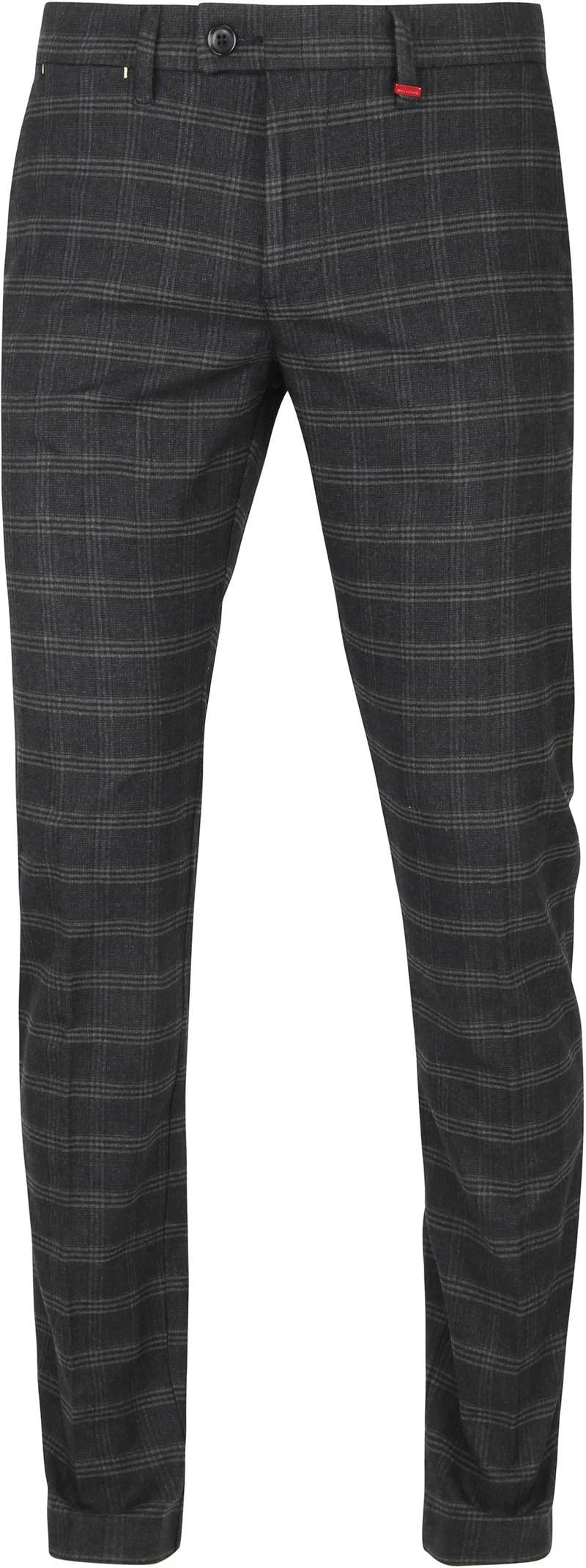 Chino Check Dark Grey W 36 L 32 D3778