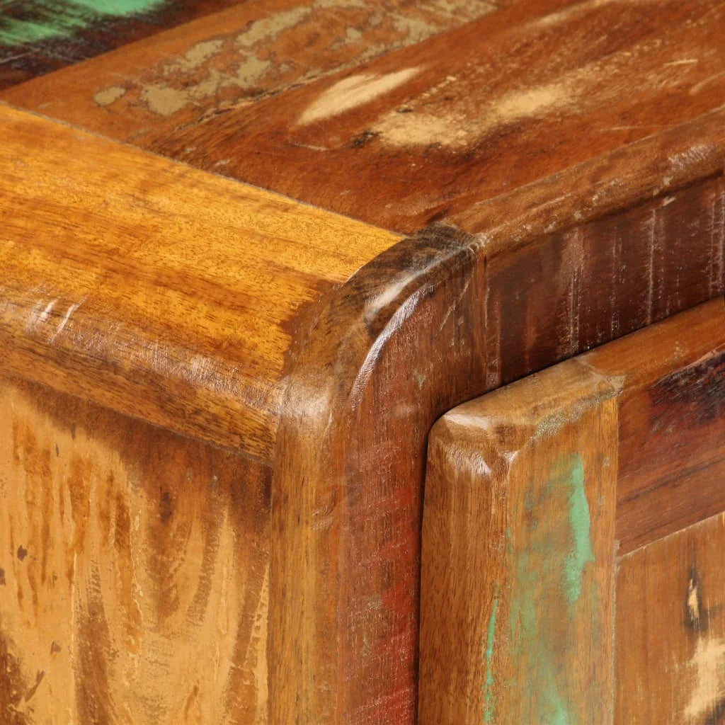Solid Reclaimed Wood Bedside Cabinet R9525