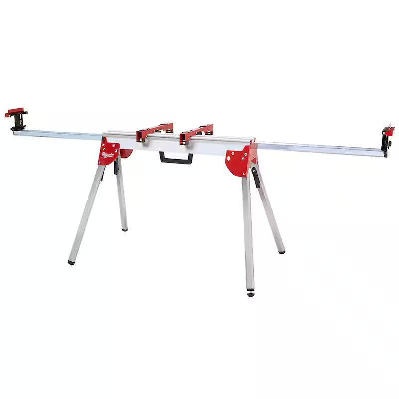 18V Lithium-Ion Brushless Cordless 12 in. Dual Bevel Sliding Compound Miter Saw Kit with Stand and Battery Q567602