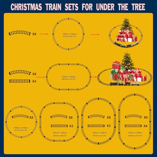 Rechargeable Electric Train Set with Lights and Sound O6131
