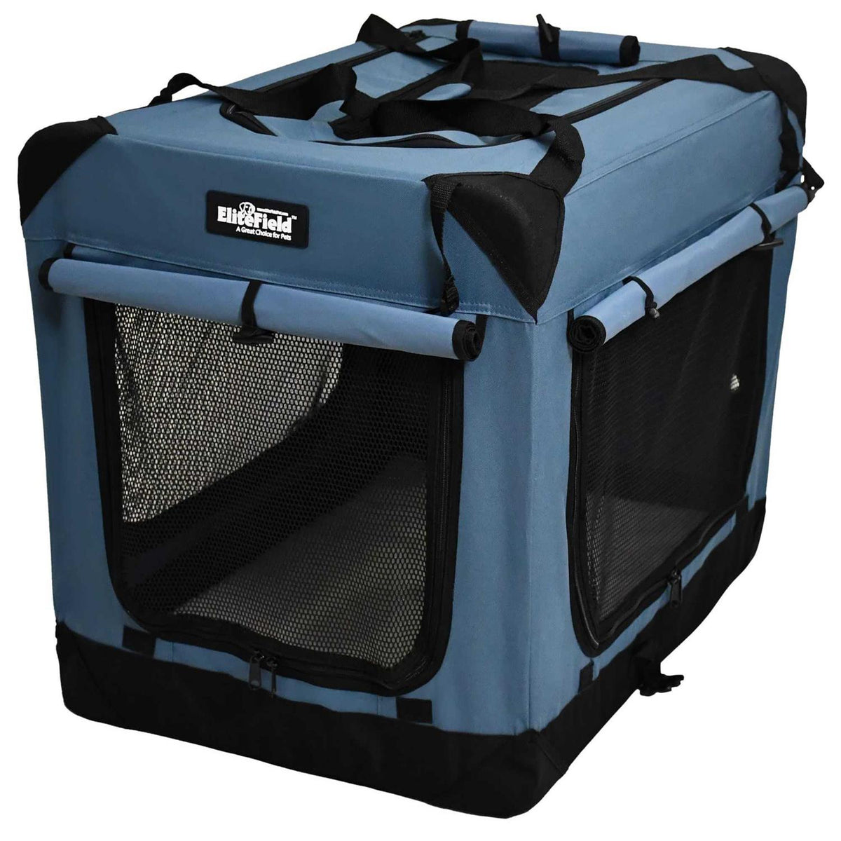 3-Door Folding Soft Dog Crate C31986