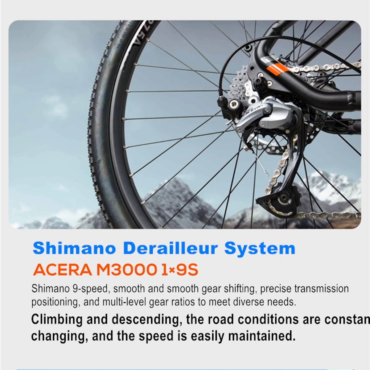 7 Speed 36V 14Ah 250W 27.5 Mountain Electric Bike S50171