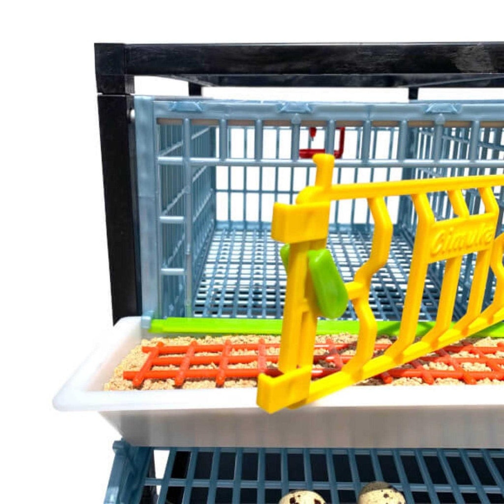 Indoor 3 Layer Stackable Quail Cage F390