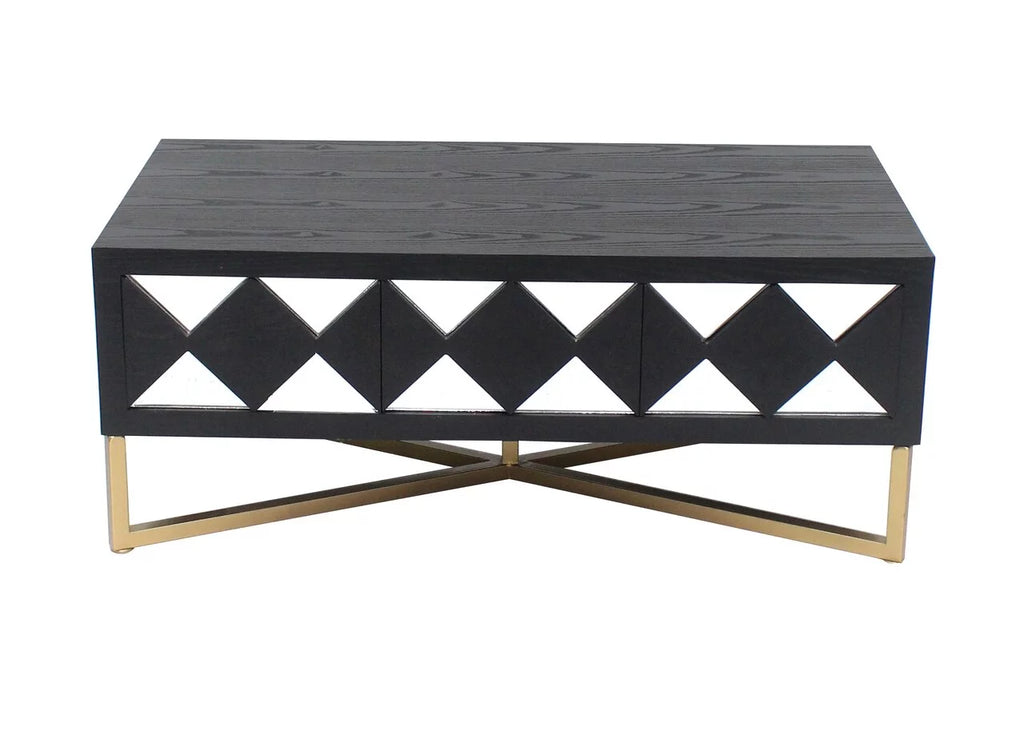 3 Drawer Mirrored Console Table N725281