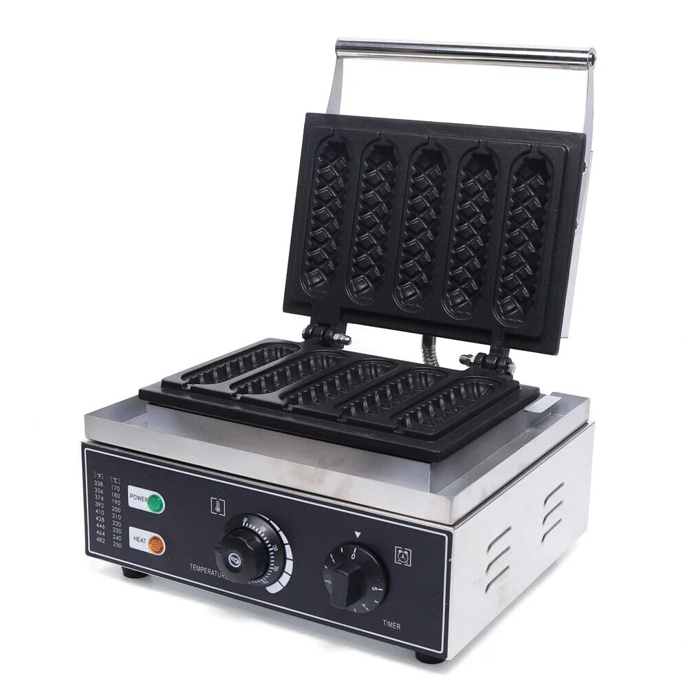 Commercial Electric Nonstick Waffle Maker D5061